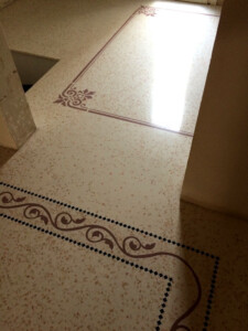 Einzigartiger Boden verlegt durch die Firma Kumschier & Lombardo